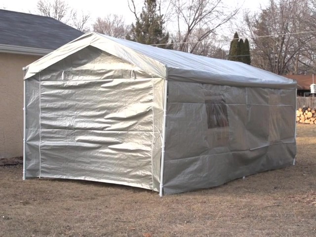Guide GearÂ® 10x20' Instant Shelter / Garage - image 8 from the video
